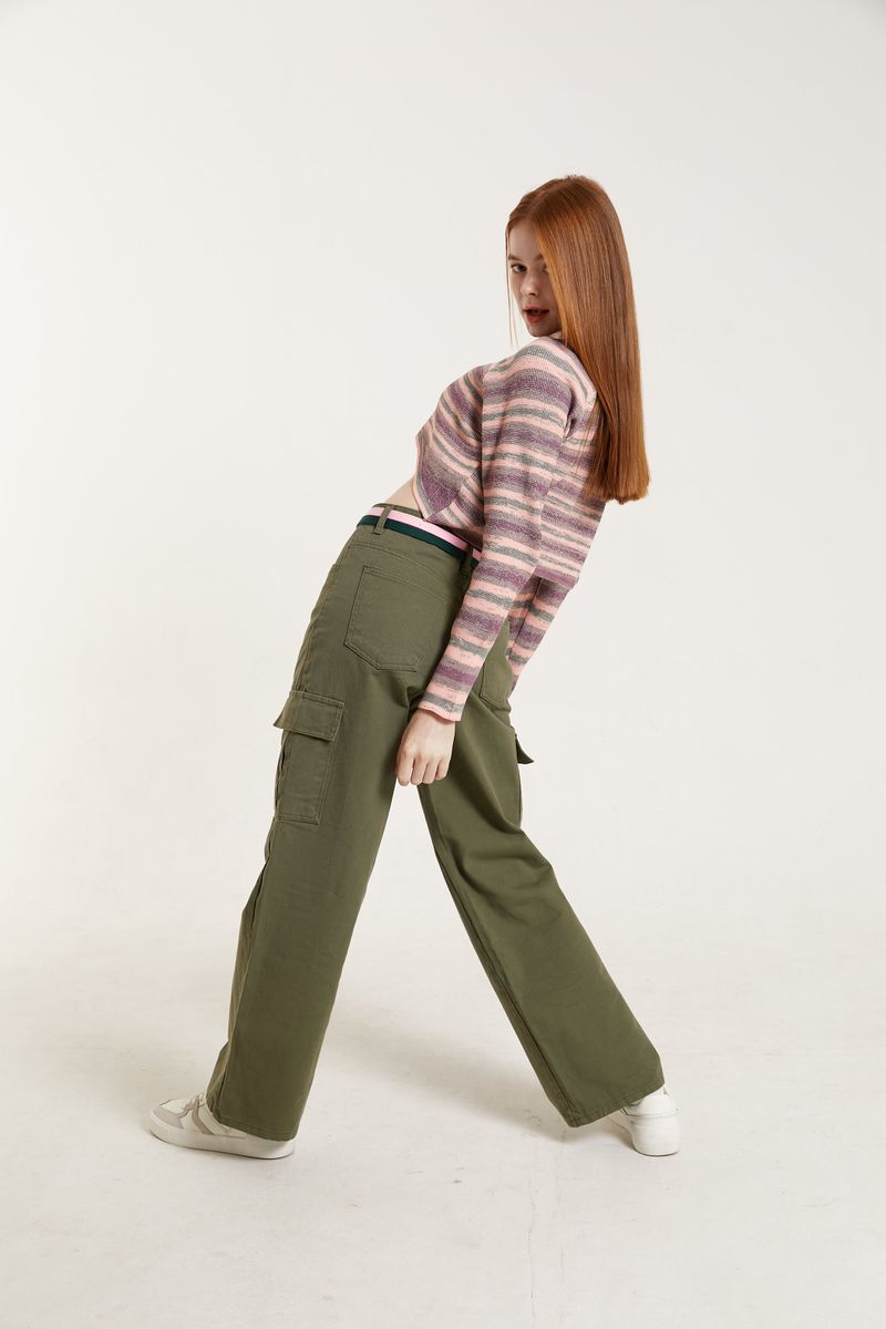 COTTON CARGO PANTS