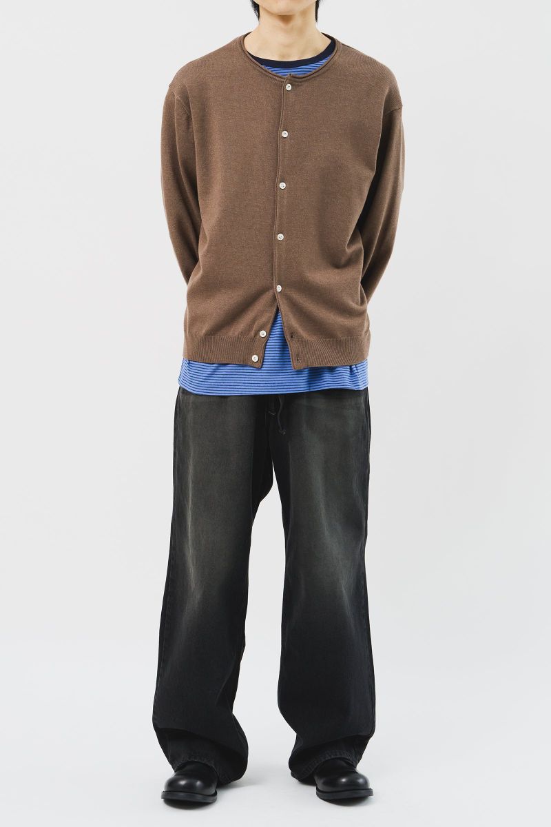 Milla Round Knit Cardigan (3color)