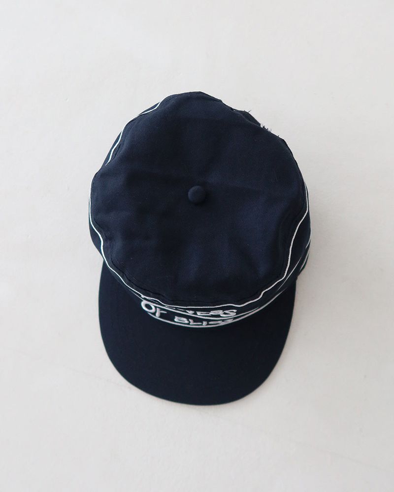 Stripe snapback ball cap