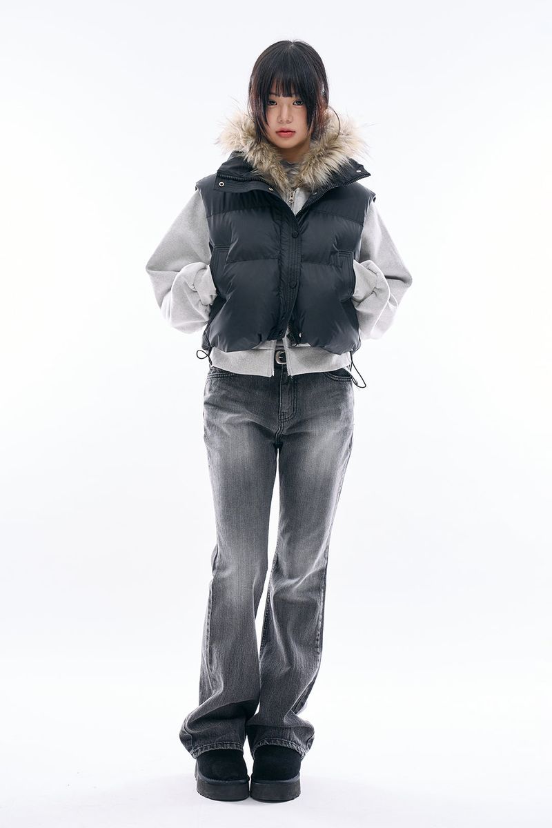 Tierra Crop Padded Vest