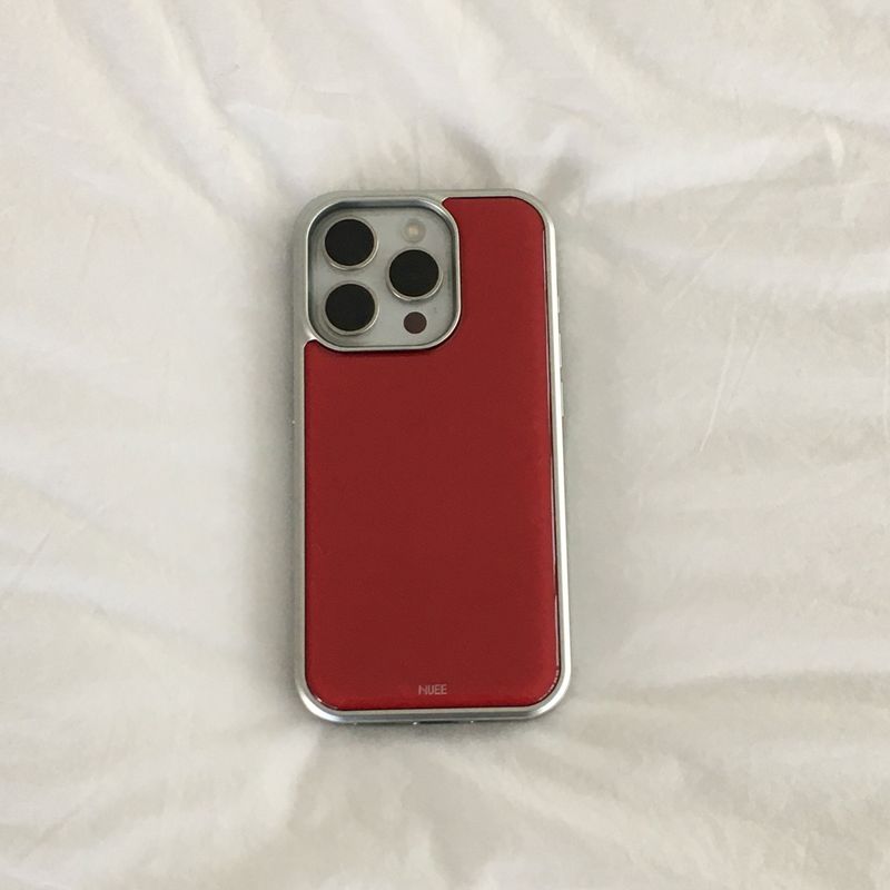 o.color red case (silver epoxy)