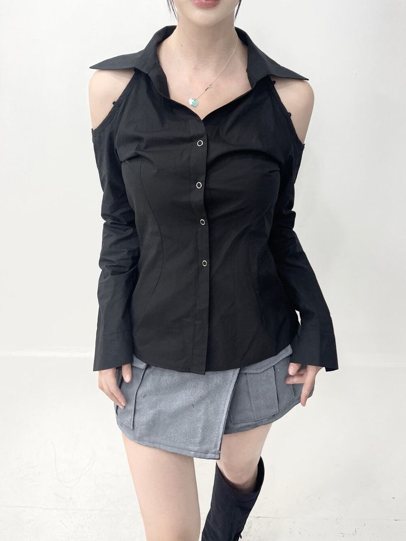 1029. Strap hole snap sh (3color)