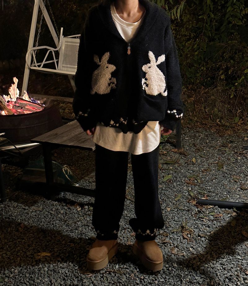 Rabbit sleeping pajamas home wear
