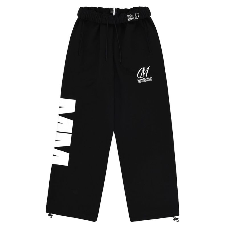 MYDEEPBLUEMEMORIES（マイディープブルーメモリーズ）の「トラック#002スウェットパンツ / track. #002 mdbm sweatpants black（Pants）」
