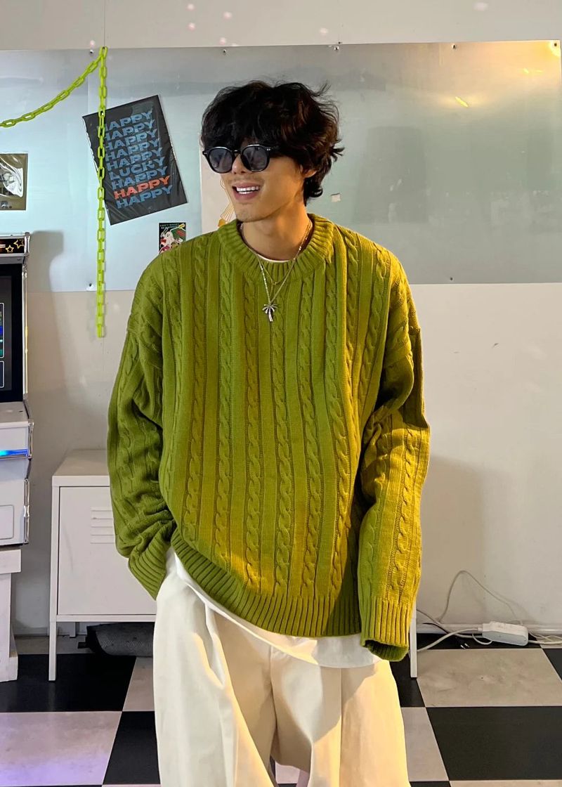 virstyle（ビルスタイル）の「プレッツェルラウンドニット 5COLOR（トップス）」