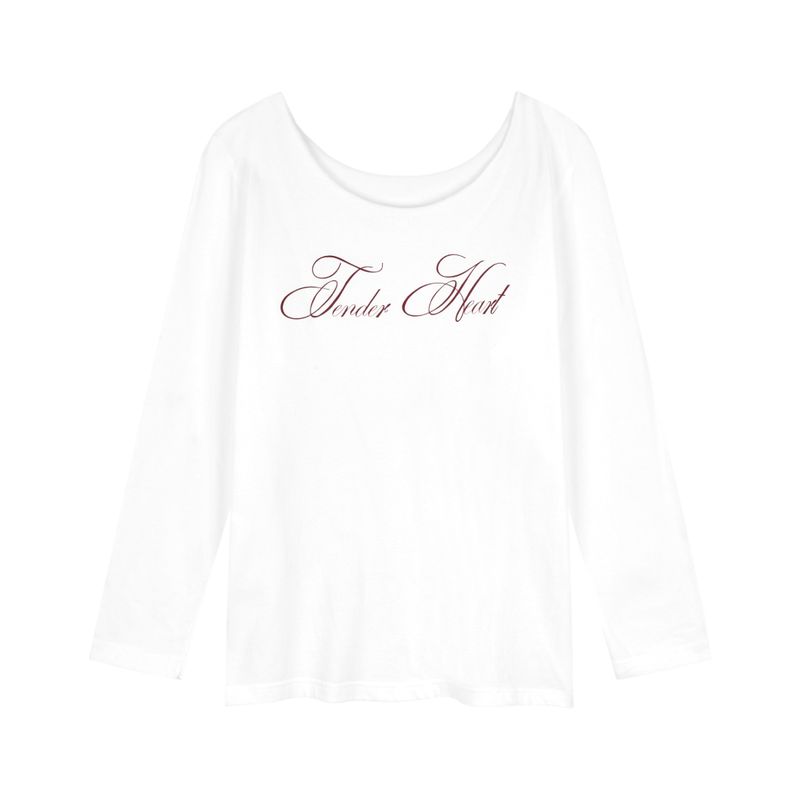 Cut-Off Long Sleeve_Red
