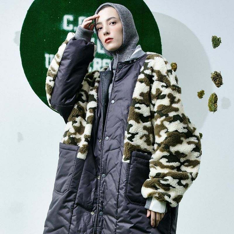 Reversible Wool-Blend Varsity Coat
