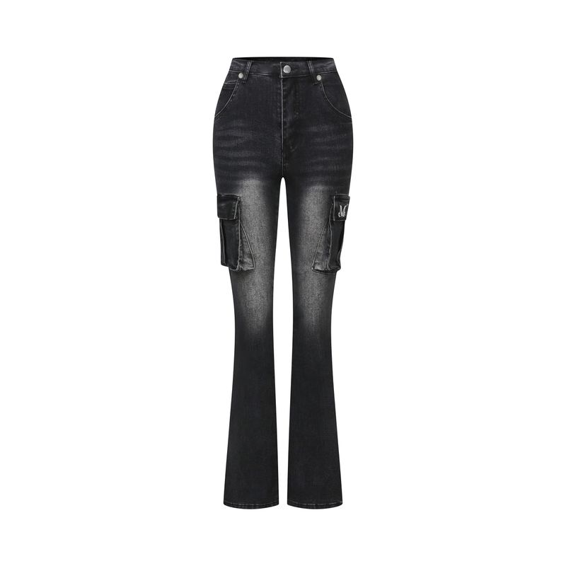 MUCENT（ムセント）の「LUBEL BOOTS CUT CARGO DENIM PANTS（Pants）」