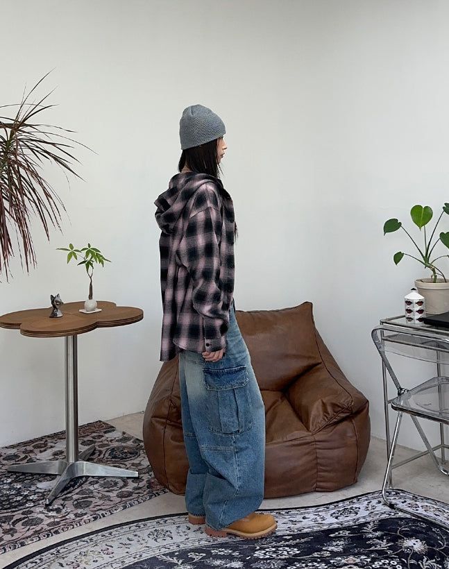 Cove Hooded Check Shirt