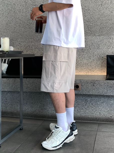 Kuiper Half Bermuda Nylon Cargo Shorts