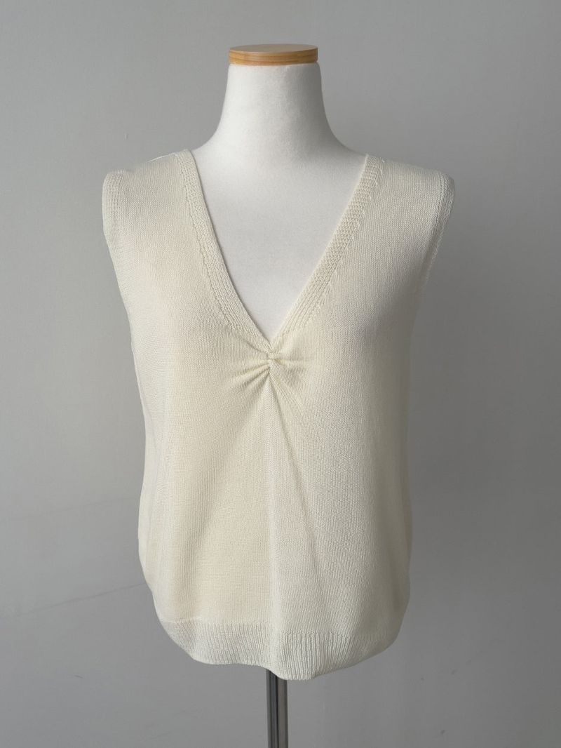 Volte V-Neck Knit Vest