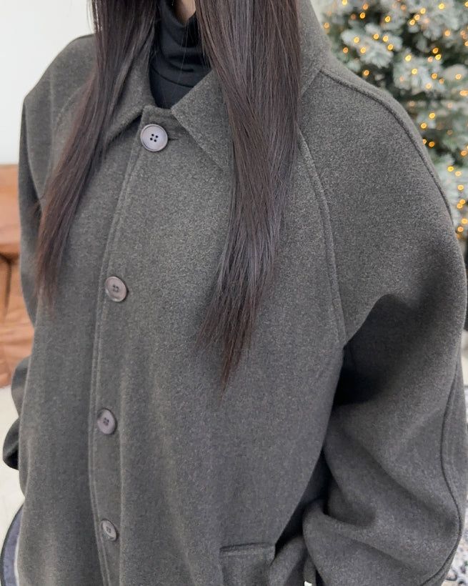 Eiffel Raglan Long Coat