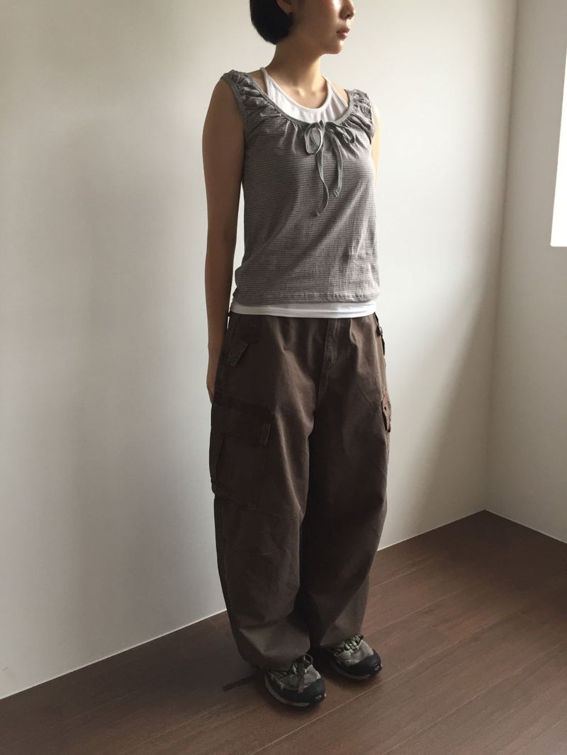 Logic Pigment Cargo Pants (2color)
