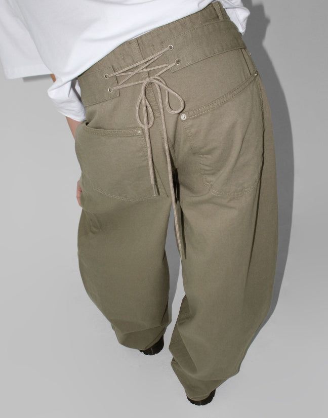ROPE STRAP BALLOON PANTS