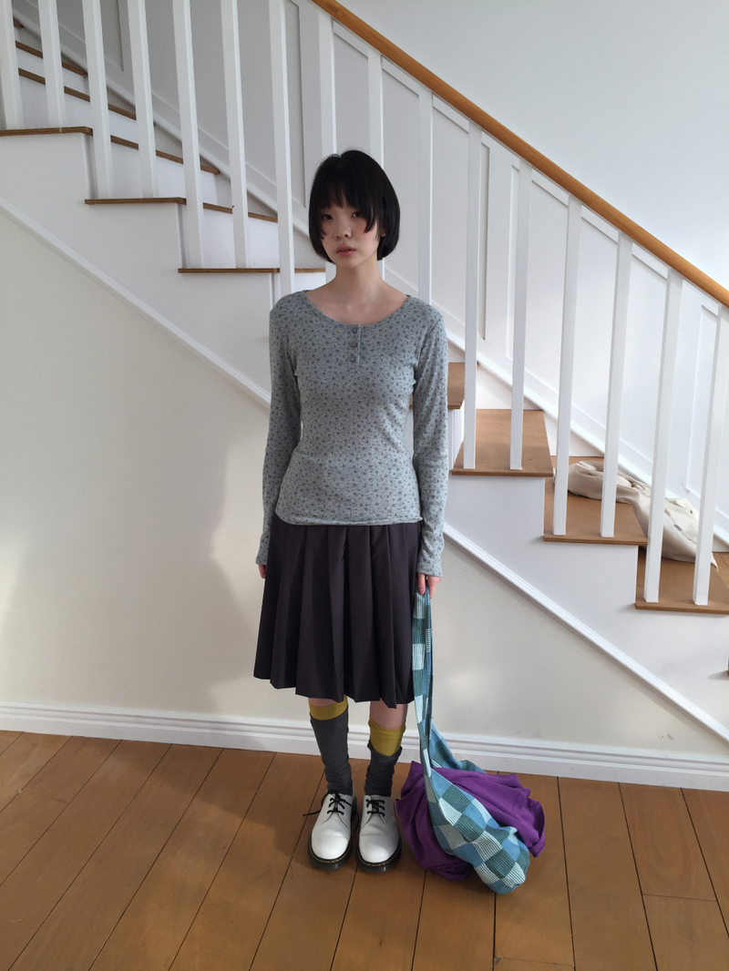 YWD PLEATS SKIRT (2color)