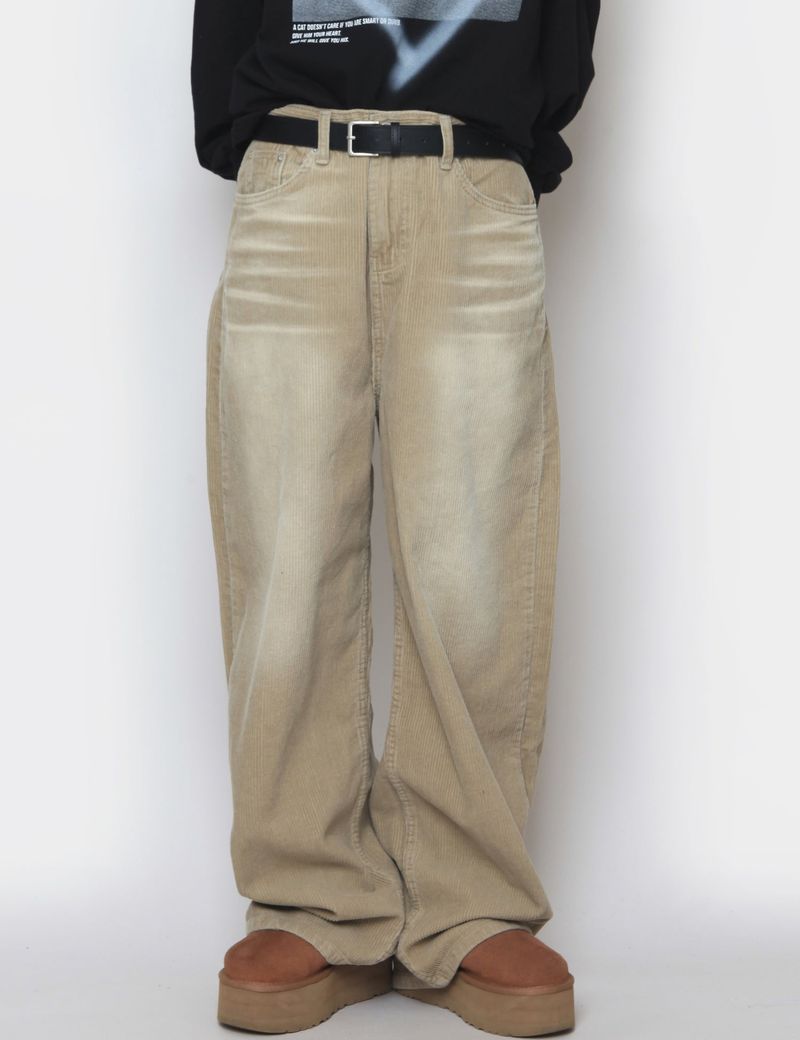 nutellike(ヌテールライク)の「Washing Corduroy Wide Pants(Pants)」