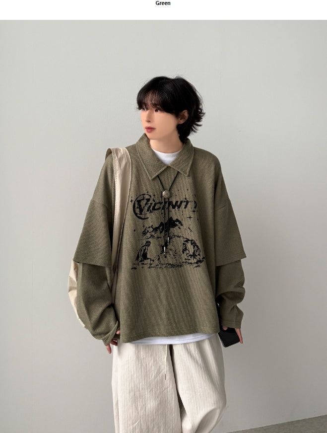 Vatican Layered Collar Knit