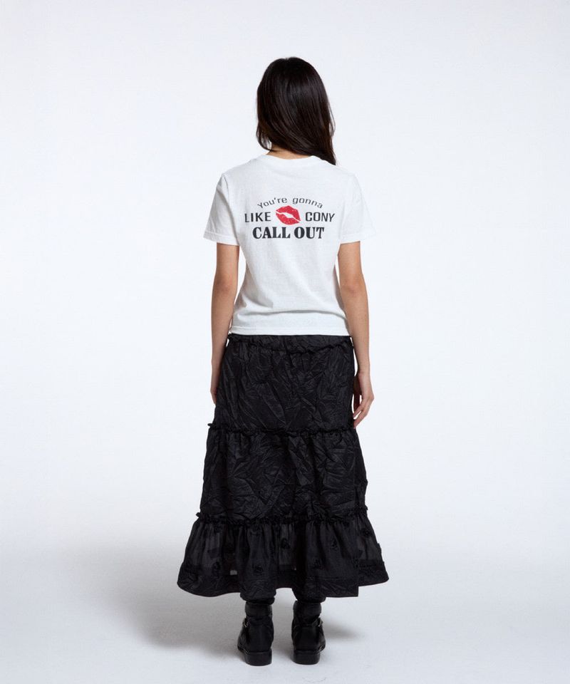 CALLOUT STANDARD TEE/ WHITE