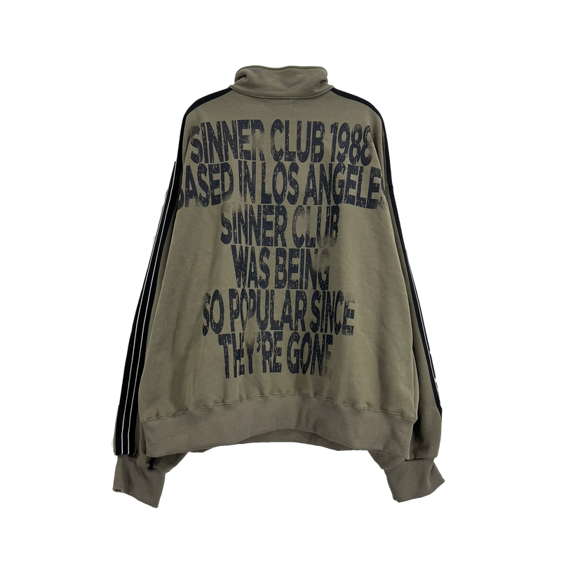 world tape half-zip sweatshirt