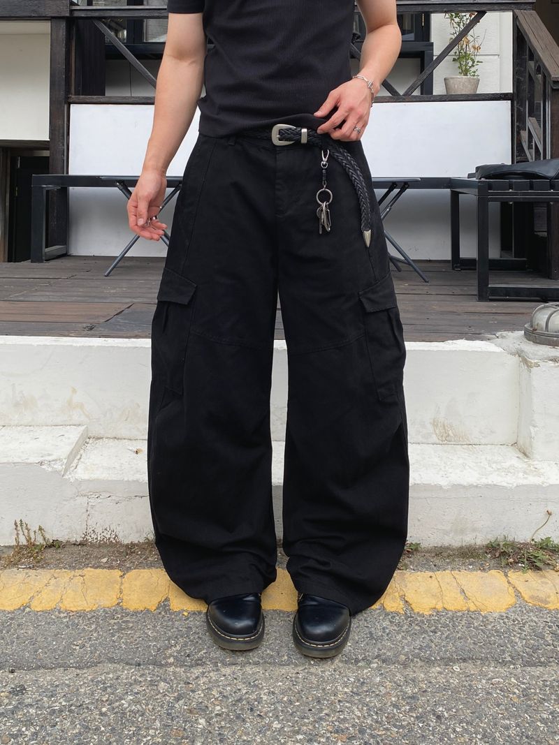 Neodyne Cotton Curved Cargo Pants 4C