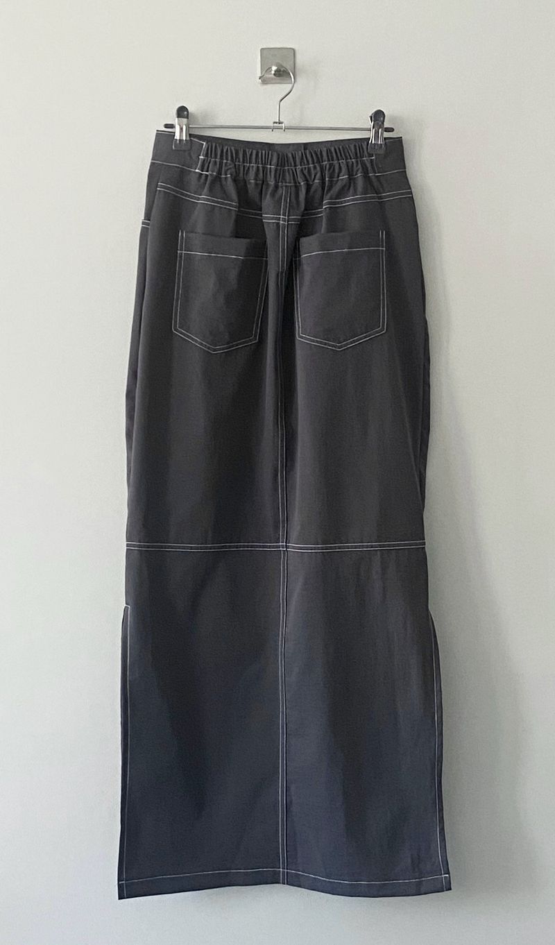 Sombrar slit long skirt