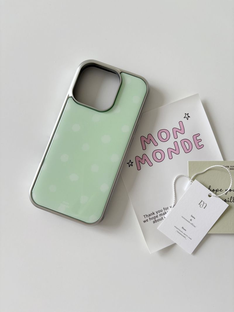 mon monde（モンモンド）の「melon dot phone case（Smartphone Accessories）」