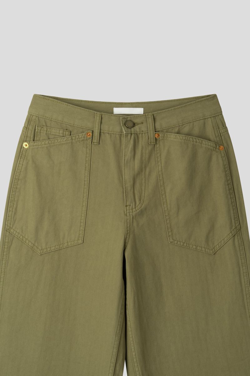 (W) Soke Herringbone Pants