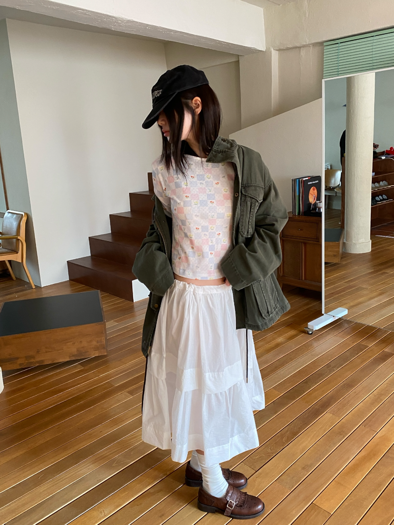pure midi skirt