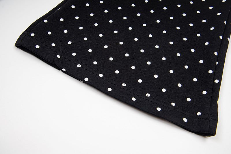 Leto Polka Print Pants
