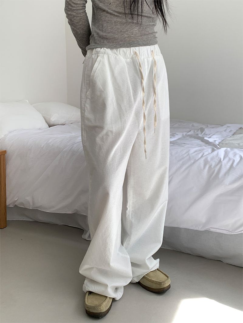 REFRESH WIDE BANDING PANTS (5C)