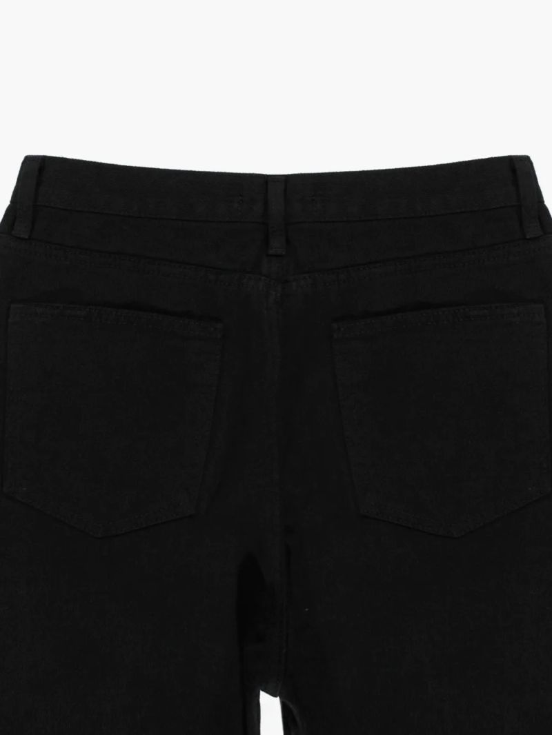 LMN Herit Bootcut Semi-Wide Cotton Pants (2 colors)