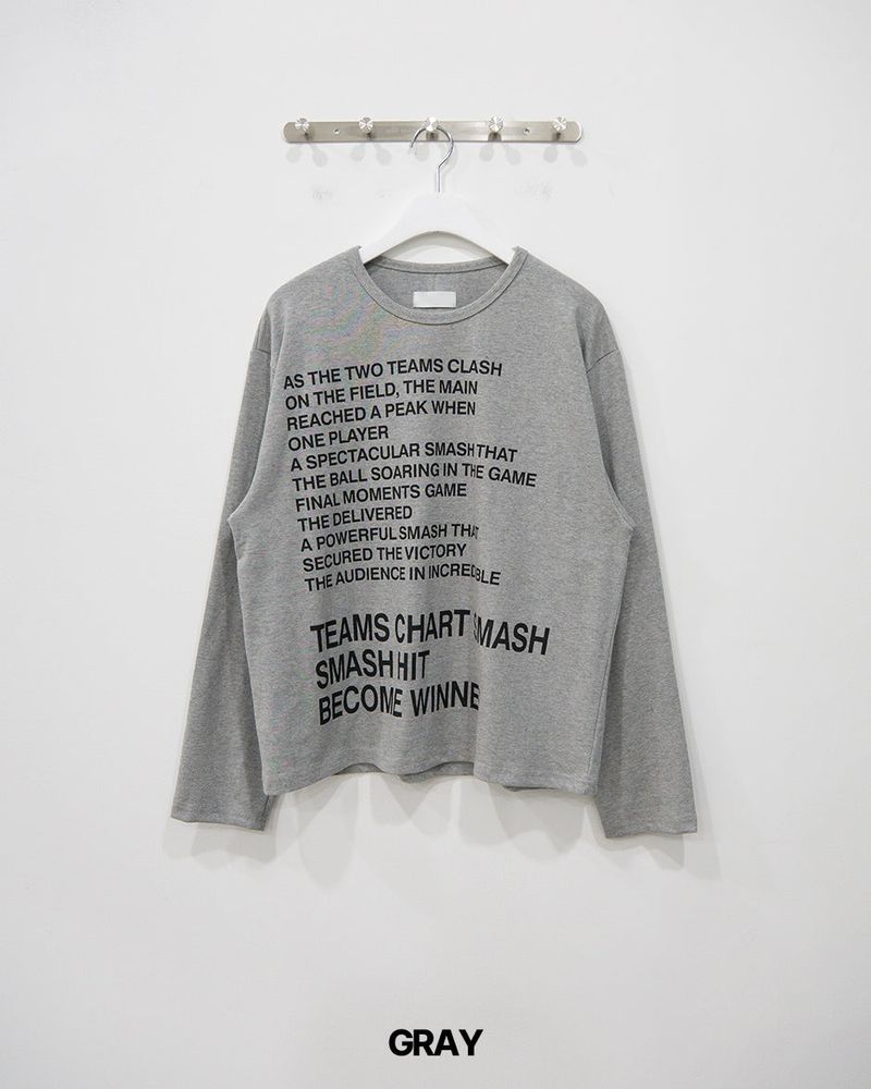 Hit Printing Long Sleeve