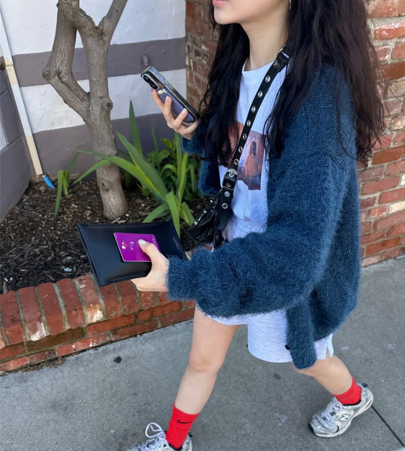 Fairy fur cardigan