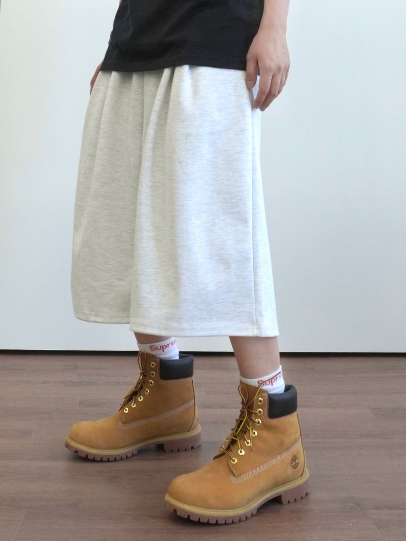 Double Cream 7-quarter Bermuda Pants 5C