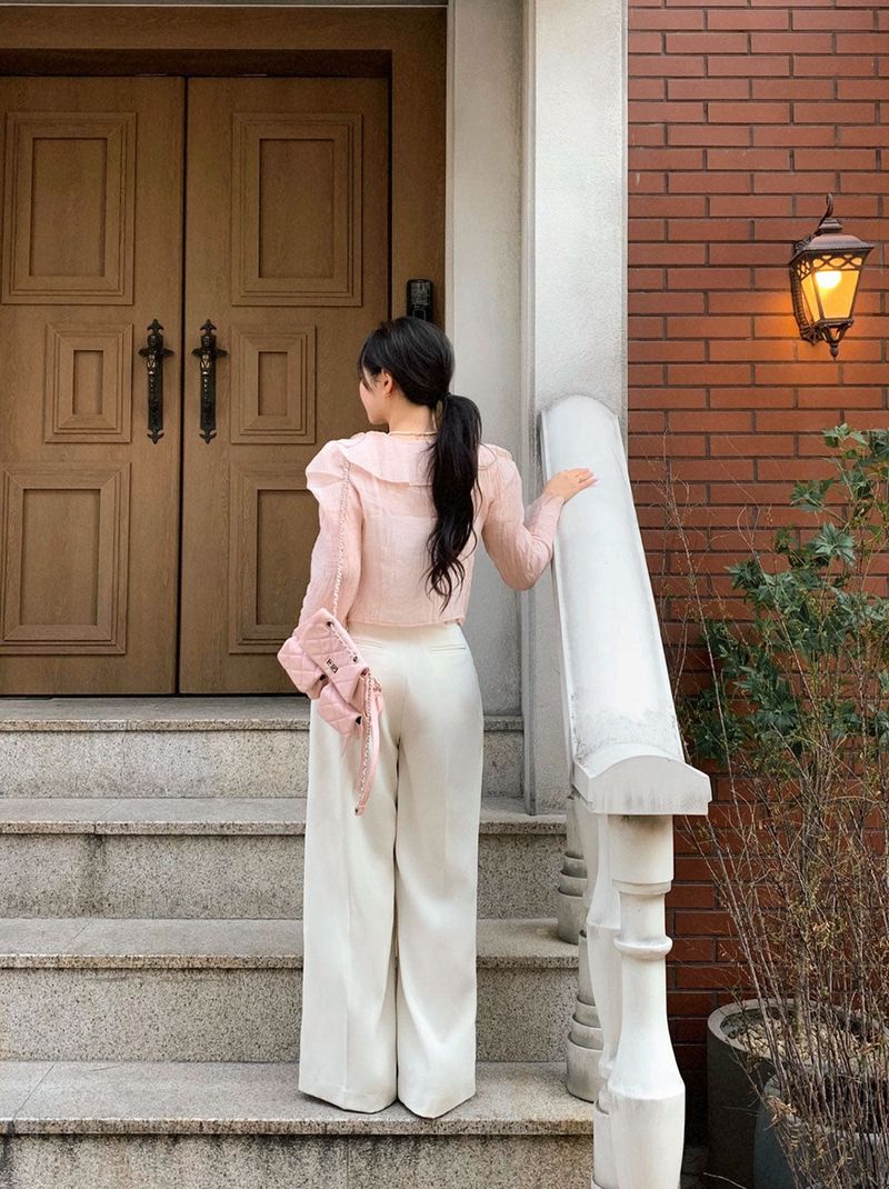 [BELLIDE MADE] Premium, Daily Pintuck Slacks Pants