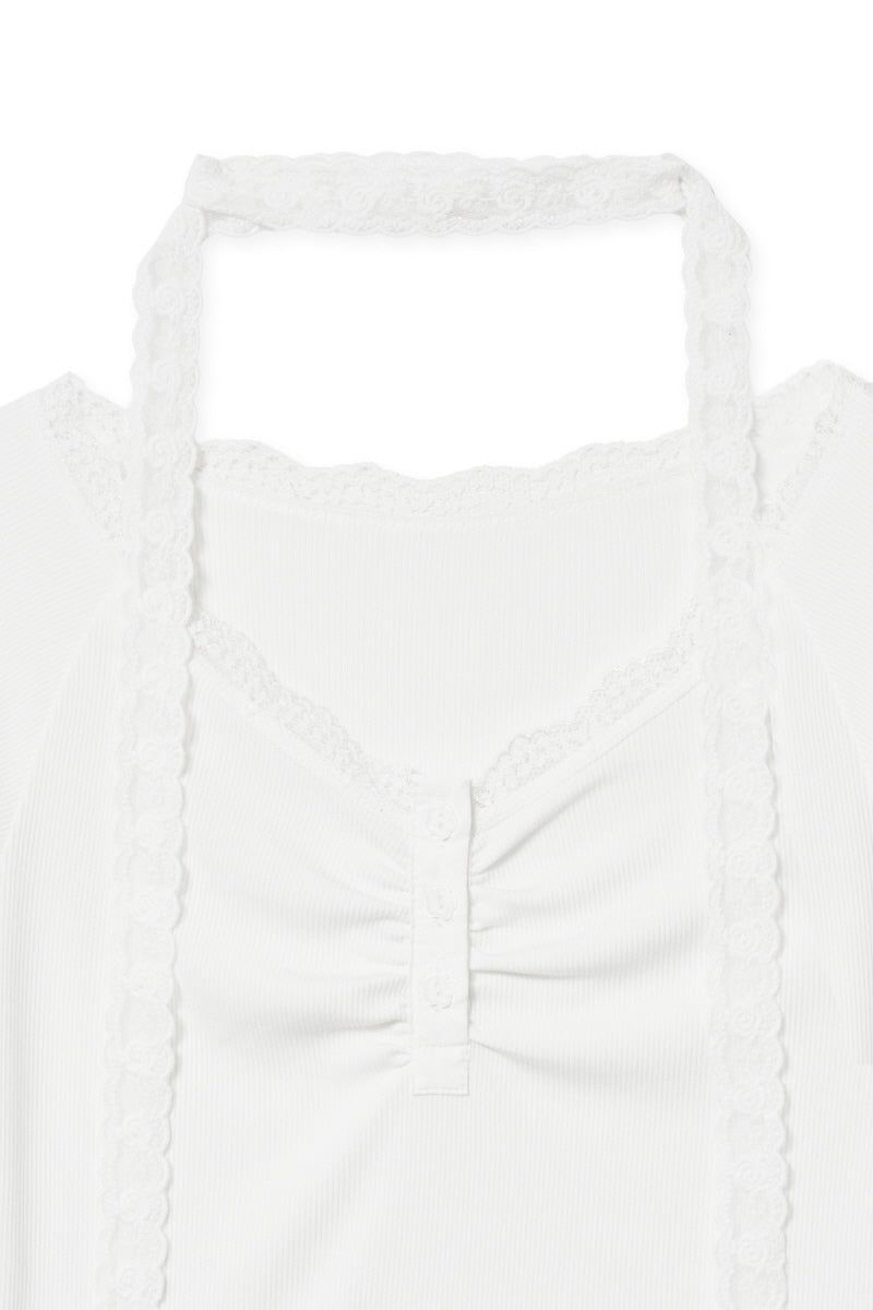 lace sc t (white)