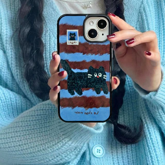 Nineteenfriday（ナインティーンフライデー）の「フワフワ子猫マグセーフフォンケース（スマホグッズ/小物）」