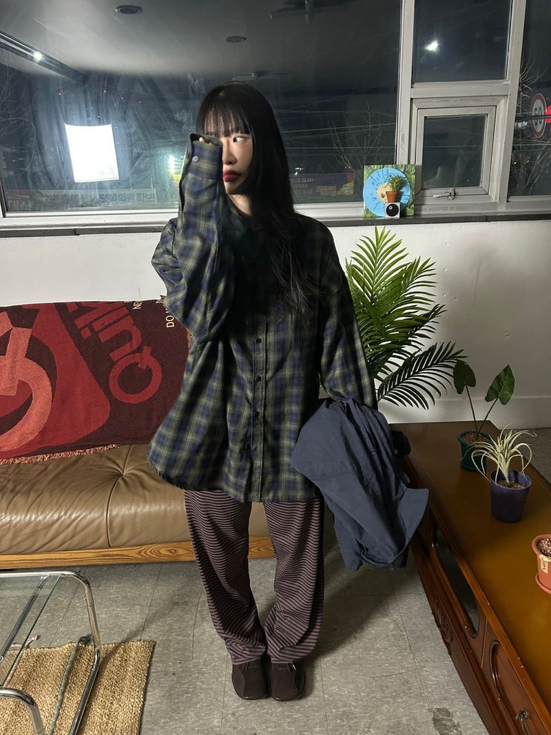 gardenpage（ガーデンページ）の「(3colors) ストライプナチュラルパンツ（パンツ）」