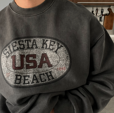 Muid USA Siesta Pigment Overfit Sweatshirt