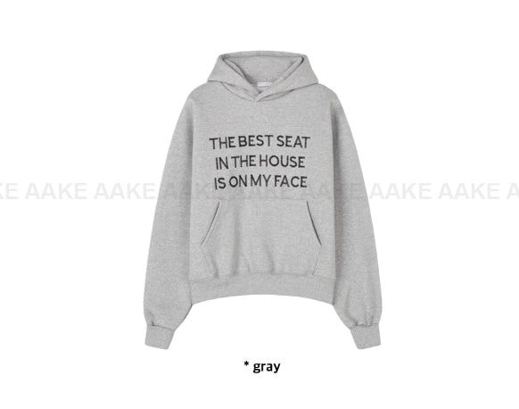 (Lining Brushed) HOUSE SOLID HOODIE
