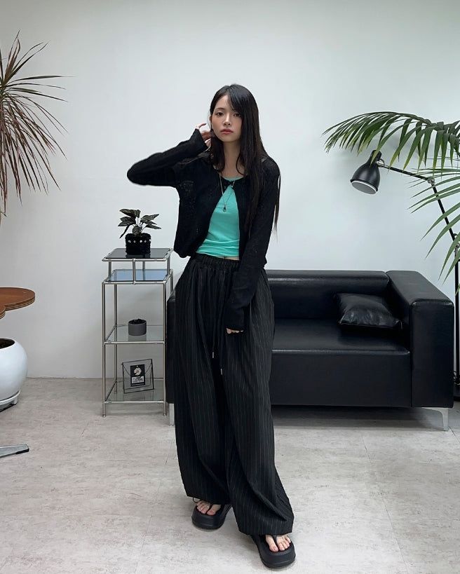 Loen Two-Button Summer Cardigan