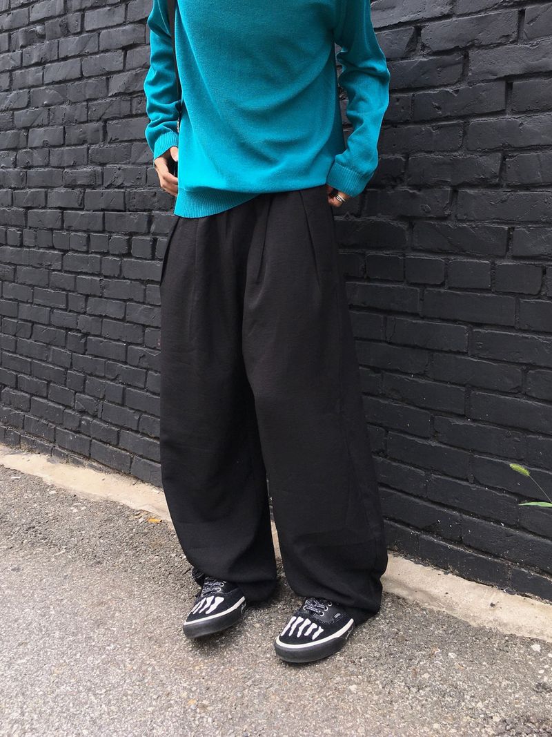 Ove Belted Linen Curved Pants 2C