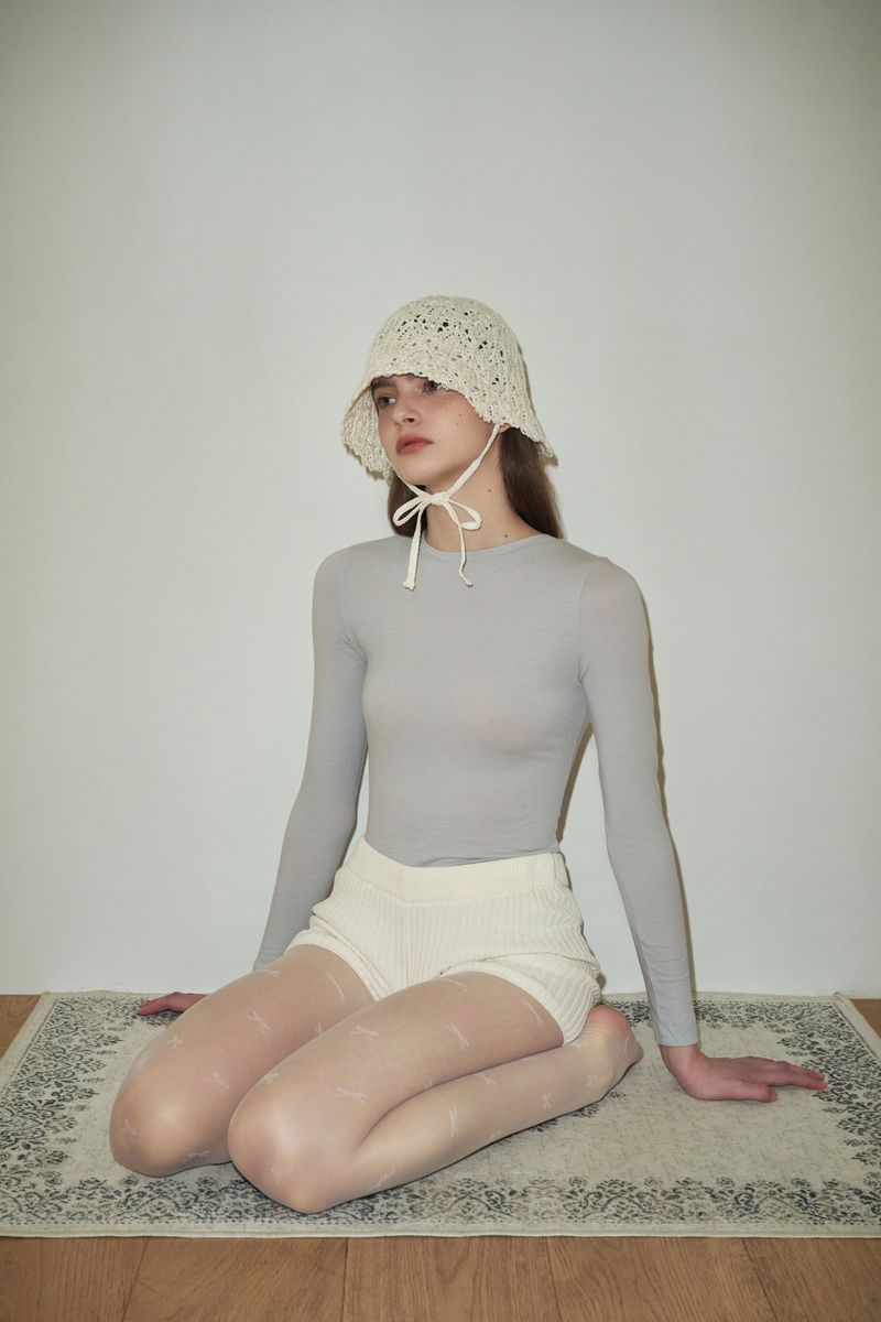 IDA bucket hat_ivory