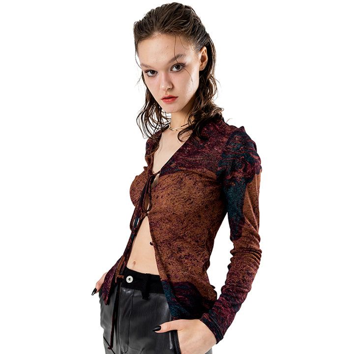 MABLING STRING SLIM CARDIGAN