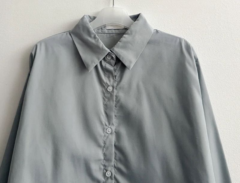 Lynch 8-Color Basic Crop Shirt 