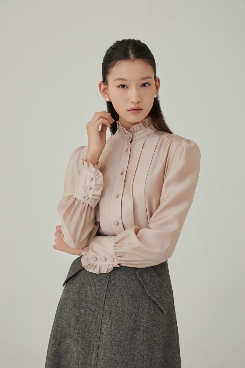 NO.5 TOP - NUDE BEIGE