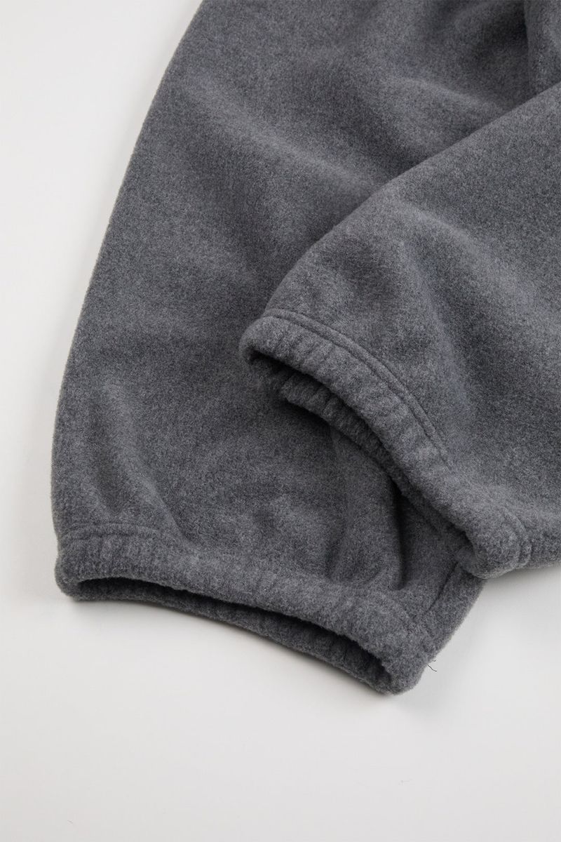 Cozy belted fleece jogger pants