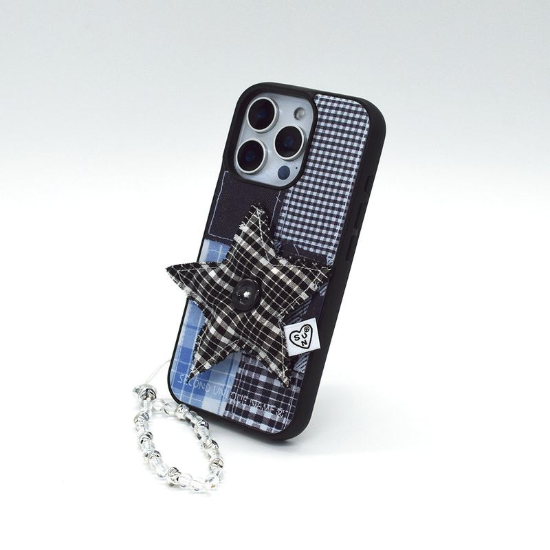 SUN CASE STAR PATCH BLACK