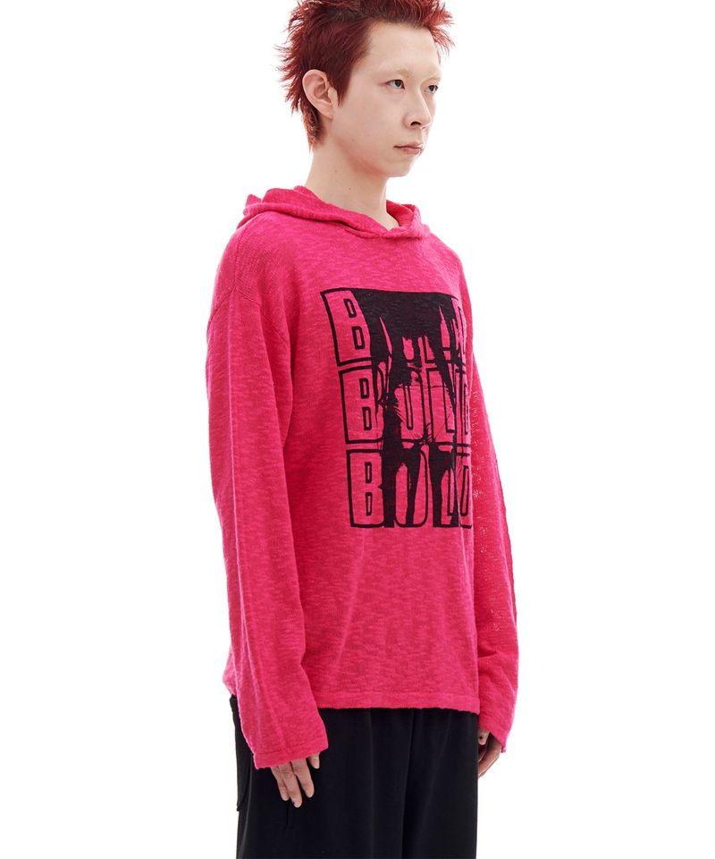 BIKINI WM KNIT HOOD (CHERRY PINK)
