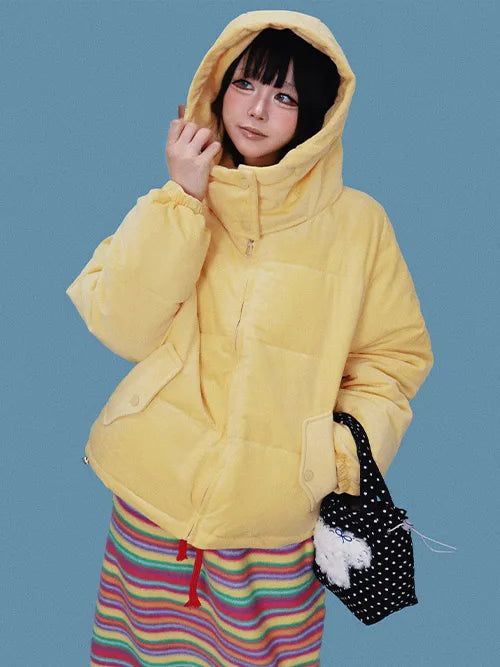 KUO（クーオ）の「レモン フード パディング (3color)（ジャケット/アウター）」